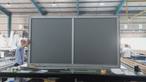 Pantalla de proyector de marco fijo ALR de 160 pulgadas y 1,1 ganancia, pantalla de proyección de rechazo de luz ambiental para proyector de largo alcance 8K - Product Image 5