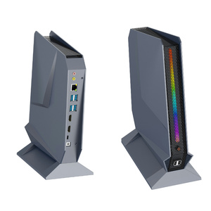 Dual Core Fanless Pocket <span class=keywords><strong>Mini</strong></span> PC com 8GB DDR4 RAM LAN & WiFi USB Intel Chipset e Linux OS Novo Computador Industrial Gaming