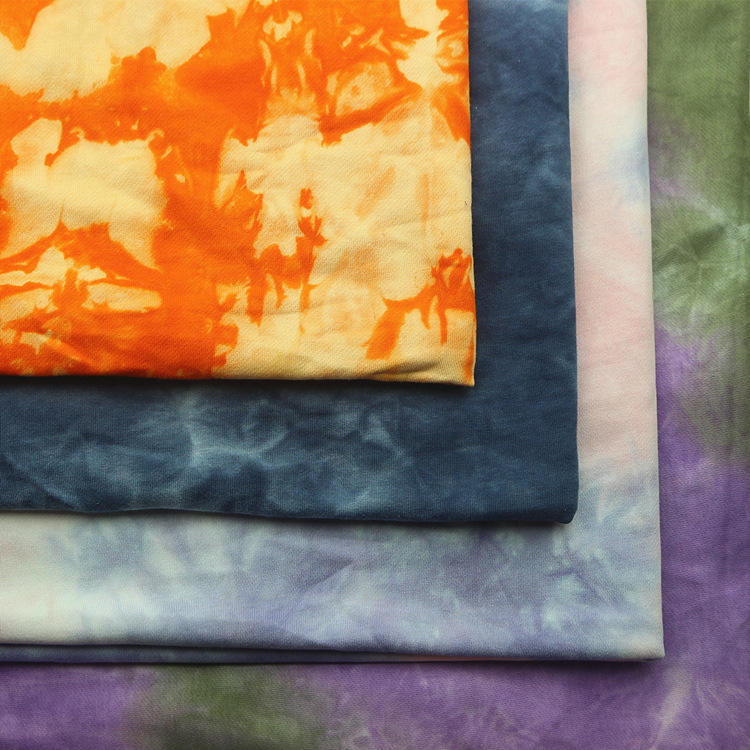 ผ้าเฟรนช์เทอร์รี่มัดย้อม