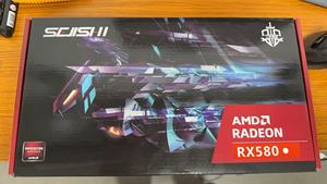 RX 580 GPU untuk PC Gaming AMD Radeon RX580 8G GDDR5, kartu grafis DVI DP Output 256 Bit, kipas memori PCI Express - Product Image 5