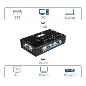 MT-ViKI VGA <strong>KVM</strong> <strong>Switch</strong> Box <strong>4</strong> Port USB Hub Sharing <strong>4</strong> Computers <strong>KVM</strong> Switcher