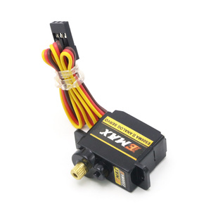 Original EMAX ES08MAII 12g Mini Metal Gear Analog Servo ES08MA II para Rc coche barco helicóptero avión Robot repuesto - Product Image 6