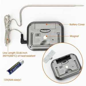 Termometro digitale a sonda singola per la carne con avviso Timer Display LCD regolatore di temperatura del forno per la cottura di torrefazione BBQ ODM - Product Image 6