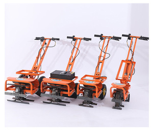 Mini <strong>Power</strong> Tiller Petrol 4 Wheel 25hp diesel Farm Tools Rotary Cultivator for <strong>Paddy</strong> in Tanzania