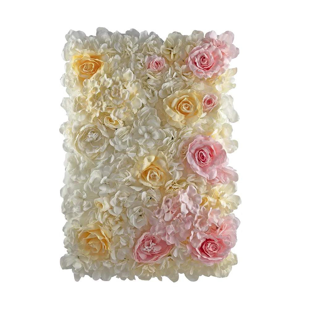 Gradient Artificial Flower Wall Home Party Decoration Decorative Flowers For Decoration Wedding Artificial