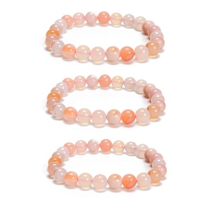 Mix doğal taş bilezik 6/8/10mm akuamarin Angelite akik malakit Opal Arusha yeşim yuvarlak boncuklu erkek bilezik kızlar için