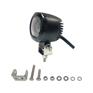 高強度10WコンパクトLED警告灯ブルーゾーンフォークリフト & 車ストロボライトアクセサリー - Product Image 3