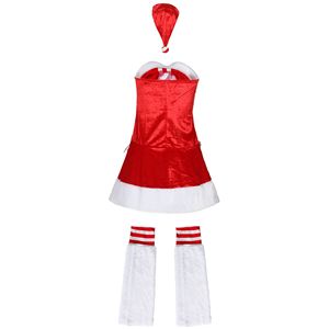 Phụ Nữ Cosplay Khiêu Dâm Ăn Mặc Giáng Sinh Hiệu Suất Sân Khấu Mặc Thanh Lịch Ưa Thích Trang Phục - Product Image 4