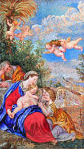 Tranh Tường Khảm Thủy Tinh Thiết Kế Theo Yêu Cầu Của OEM & ODM Tranh Khảm Thủ Công Tranh Khảm Tường - Product Image 6