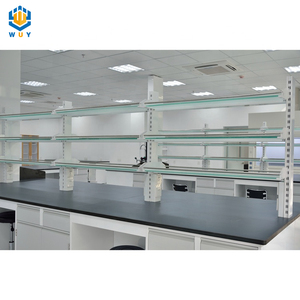 ม้านั่งเหล็กพร้อมอ่างล้างหน้าโต๊ะทำงานสำหรับห้องปฏิบัติการวิทยาศาสตร์ทางเคมีทางการแพทย์ - Product Image 2