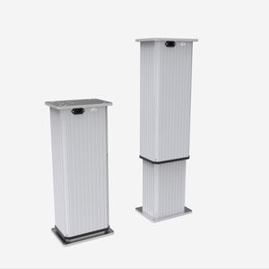 同期伸縮式リフティングコラム家具4つの油圧リフトポジショニングデバイスCom自動リモートコントロール - Product Image 3