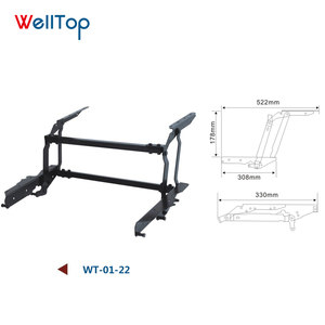 Mobilya montaj uzatma genişletilebilir yemek masası slayt mekanizması mekanizmaları TWT01-17 - Product Image 3