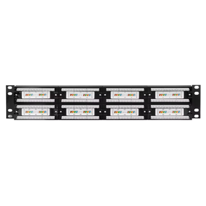 OEM 48p SFTP con módulo cat6a 48 puertos Cat6 panel de conexión sin blindaje - Product Image 4
