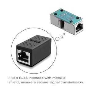 Network Lan Ethernet <strong>Adapter</strong> Cat7 Cat6 Cat5e Cat5 Female to Female Ethernet Connector Extender Inline RJ45 Coupler - Product Image 4