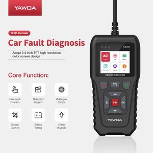 EDIAG-Escáner de código OBDII/EOBD + CAN OBD2, herramienta de diagnóstico automático con función de detección de batería de coche, OBDII/EOBD +, 2, 1, 2, 2 - Product Image 5