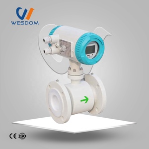 2025 NUEVO OEM Batería de inserción personalizada Medidor de flujo Mag 4-20ma Salida Tipo integral Medidor de flujo magnético electromagnético - Product Image 1