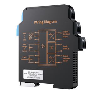 0-10V 0-5V <strong>Input</strong> DC24V Analog Signal Converter <strong>4</strong>-20mA 0-20mA 0-10V <strong>Output</strong> <strong>1</strong> in <strong>1</strong> Out Ultra-Thin Signal Isolation <strong>Distributor</strong> - Product Image 4