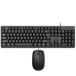 Wired Chocolate Keycap <strong>Keyboard</strong> Mouse Combos Office Desktop <strong>Computer</strong> PC <strong>Keyboard</strong> and Mouse Combo - Product Image 2