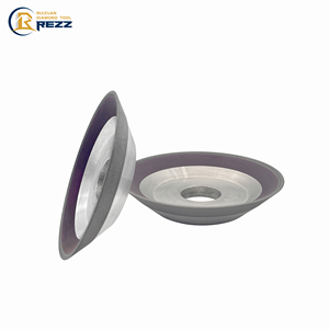 定制12V9间隙边缘5轴数控工具磨床金刚石Cbn砂轮，用于碳化钨工具 - Product Image 1