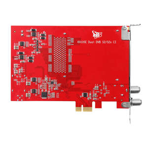 TBS6910SE DVB-S2X çift Tuner çift CI PCIe kart IPTV sistemi - Product Image 4