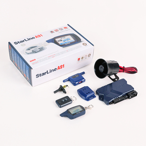 La pantalla LCD del buscapersonas inicia automáticamente el temporizador del sistema de seguridad de alarma de coche bidireccional - Product Image 1