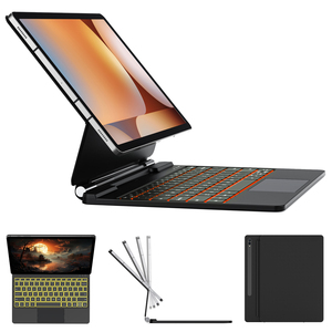 Tastiera retroilluminata RGB di alta qualità per Samsung Tab S7 + S7Fe S8 + S9 + S9Fe S10 +-Scratch a prova di olio nuovo prodotto di controllo - Product Image 5