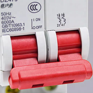 Delixi Dz47s serisi 2P bakır Din ray monte MCB devre kesici C63A 2P Rccb 1000V anma gerilimi LI koruma için - Product Image 3