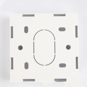 Indirim teklif bağlantı kutusu 86*86*32 İngiliz tarzı 3.5MM vida delikleri İngiliz tarzı 86 arka kutu soket Terminal kutusu - Product Image 4