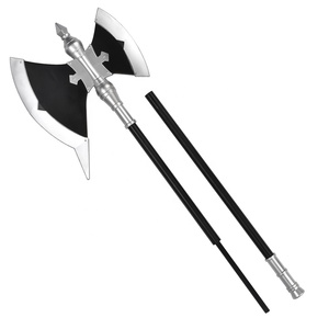 63in PU bọt larp trận chiến hai đầu rìu frieren ngoài hành trình kết thúc vũ khí cosplay Prop Stark <span class=keywords><strong>Tomahawk</strong></span> - Product Image 3