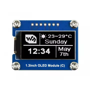1.3 caldo pollici OLED modulo Display nero bianco 64x128 SPI / I2C SH1107 1.3 pollici Display LCD per Raspberry Pi - Product Image 2