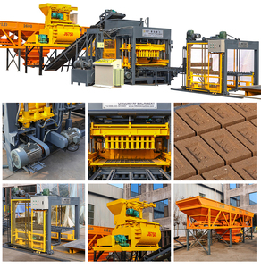 QT12-15 linea di produzione automatica della macchina per la produzione di blocchi di mattoni in cemento per costruzioni edili - Product Image 2