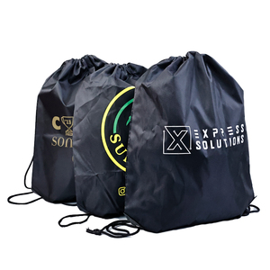 High Quality Cheap Custom Logo Bags 210d Polyester Draw <strong>String</strong> Sports Backpack Promotional Custom Polyester Drawstring Bags - Product Image 2