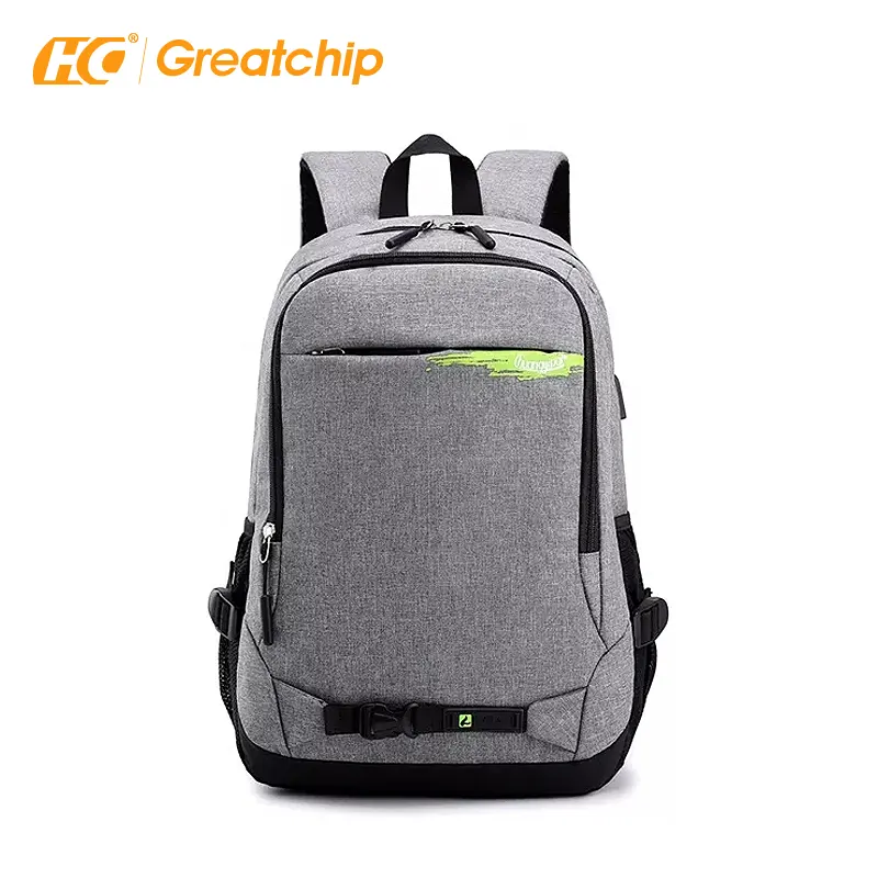 Custom logo laptop backpack backpack male Oxford cloth business casual student school bag