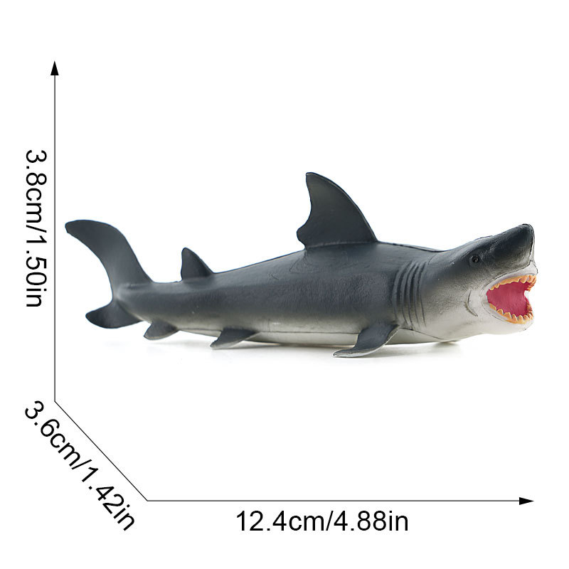 4022 great white shark-387g