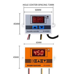 Controlador de temperatura de humedad, termostato Digital Humidistat con Sensor XH-W3005 - Product Image 5