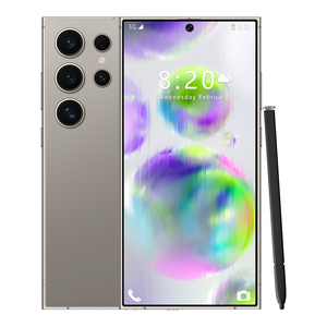 スマートフォン大型バッテリー2025新品S24超デュアルSIMカード携帯電話スマートフォン中国製 - Product Image 1