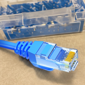 Cavo Ethernet CAT6A non schermato CAT6A OFC 10 Gigabit a banda larga Router collegamento del Computer finito cavo Jumper