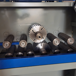 NEWEEK yatay ağaç İşleme çok çipli testere makinesi su soğutma çete Rip orta kare ahşap Batten kesme için 220v ile gördüm - Product Image 5