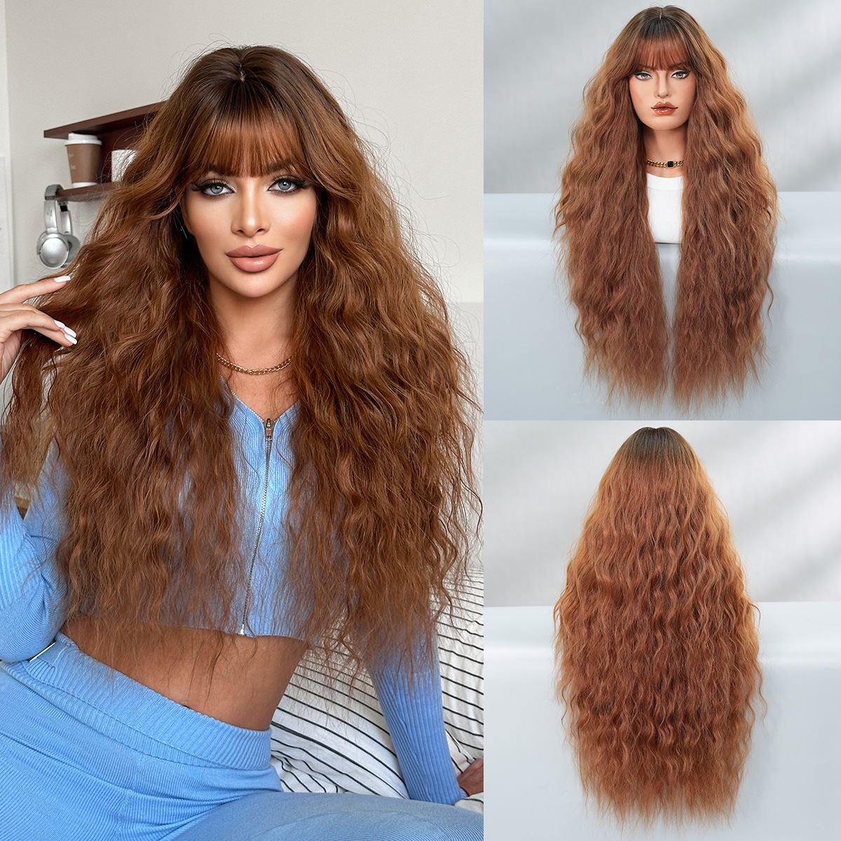 model feature-titan brown-red 83cm