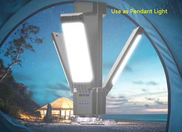 1200mAh 5 1N 1 linterna plegable