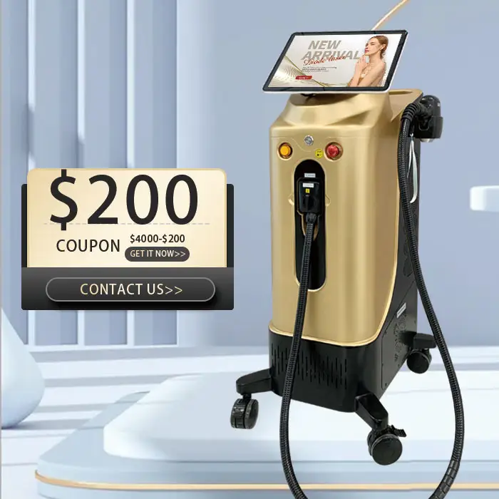 Медицинский аппарат для лазерного удаления волос CE TUV 808 нм, лазерный эпилятор Harmony Xl Pro Laser