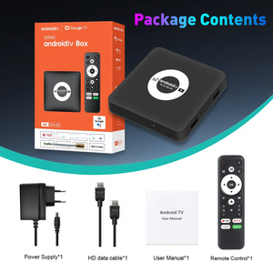 Red 5G Android 13 TV Set-Top Box OTT Características 4K 6K Video Player Quad Core Amlogic Procesador UK US Plug Sistema operativo - Product Image 2