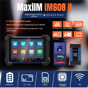 IMMOプログラマーJ2534 ECUプログラミング診断ツールMaxiIM IM608S II IM608 II IM608 PRO IIキープログラミングツール - Product Image 2