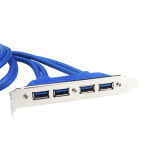 <strong>USB</strong> <strong>3</strong>.<strong>0</strong> Back Panel Motherboard 20pin <strong>Header</strong> 4Port USB3.<strong>0</strong> Hub Splitter Internal Bracket Adapter - Product Image 6
