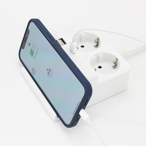2023高品质2 Usb 1 C型端口充电适配器手机支架扩展插座 - Product Image 5