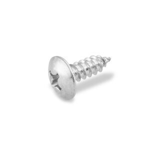 Beyaz çinko kaplama TMT kılavuz vida Ø 4.2X25mm M3.5 ince iplik naylon malzeme uzunlukları 16 30 40 mm
