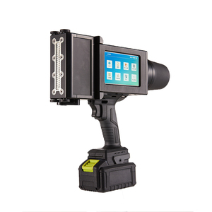 Hands trahl drucker Handheld Dot Matrix Dod Tinten strahl drucker Circle Maker Maschine für Stahlrohre und Logo Batch Coding Machine - Product Image 2