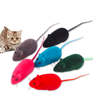 ของเล่นให้หนูกัดสีสำหรับสุนัขแมวสัตว์เลี้ยง,ของเล่นยางธรรมชาติแสนสนุกพร้อมเสียงเมาส์สมจริง - Product Image 6