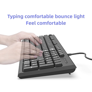 USB Full-Size Wired <strong>Keyboard</strong> for Gaming PC External Desktop PC and iMac Full <strong>Keyboard</strong> Functionality - Product Image 5