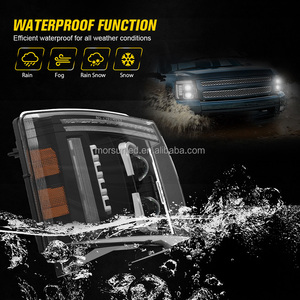 אור השמש הוביל לשבט chevrolet 1500 2500 HD 2007 2013 אוטומטי הוביל אור קדמי עבור אביזרי מערכת תאורה